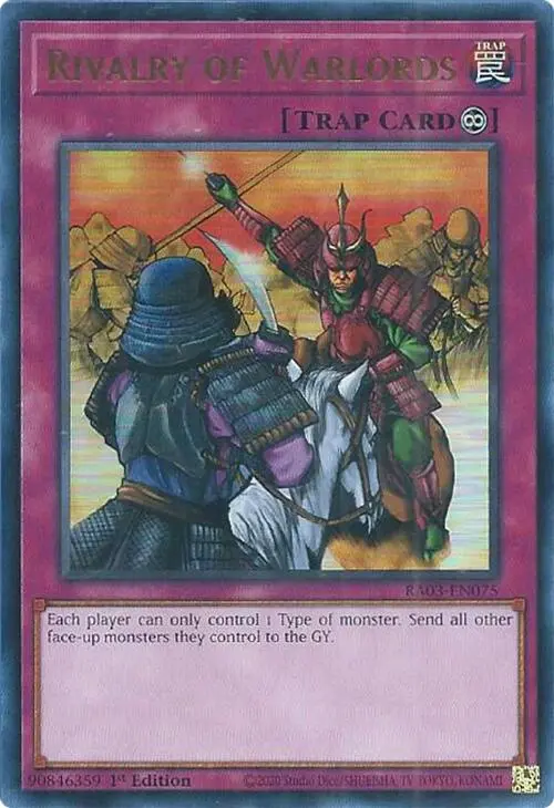 Rivalry Of Warlords (Ur) [Ra03-En075] Ultra Rare 1