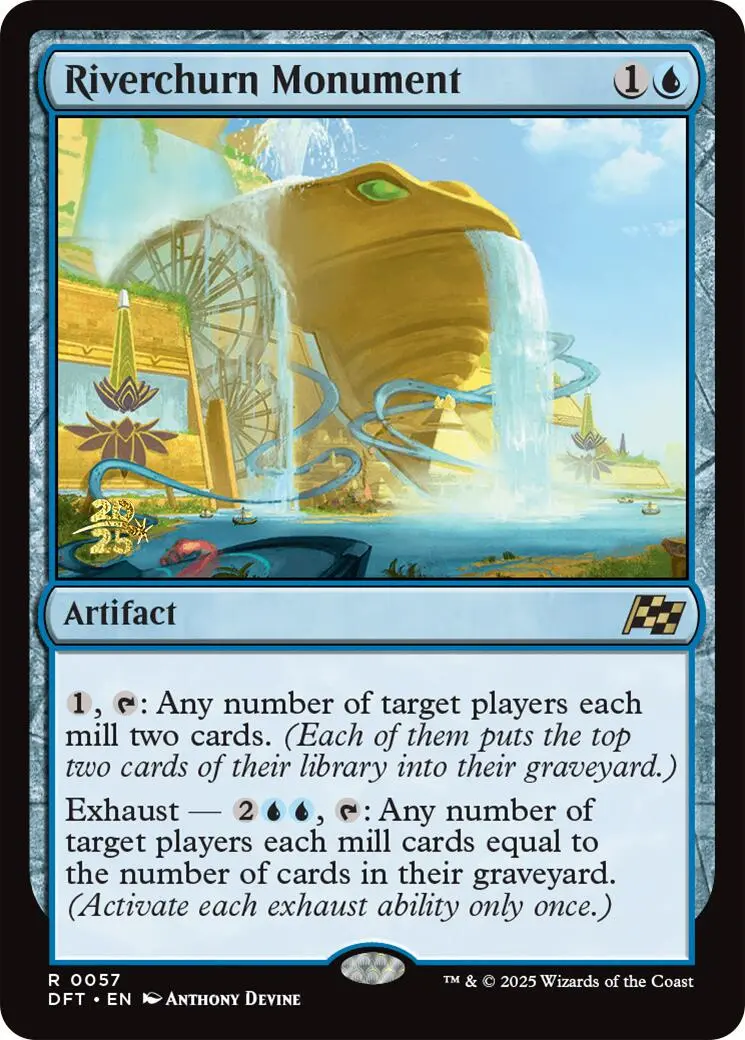 Riverchurn Monument [Aetherdrift Prerelease Promos] 1