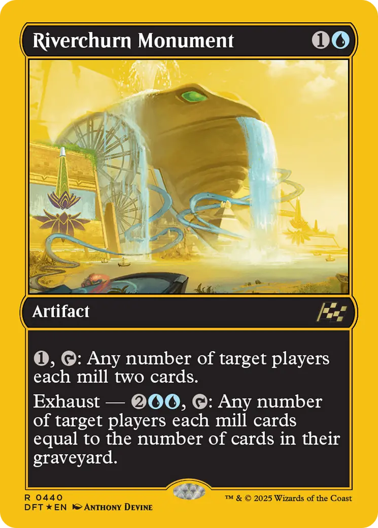 Riverchurn Monument (First-Place Foil) [Aetherdrift] 1