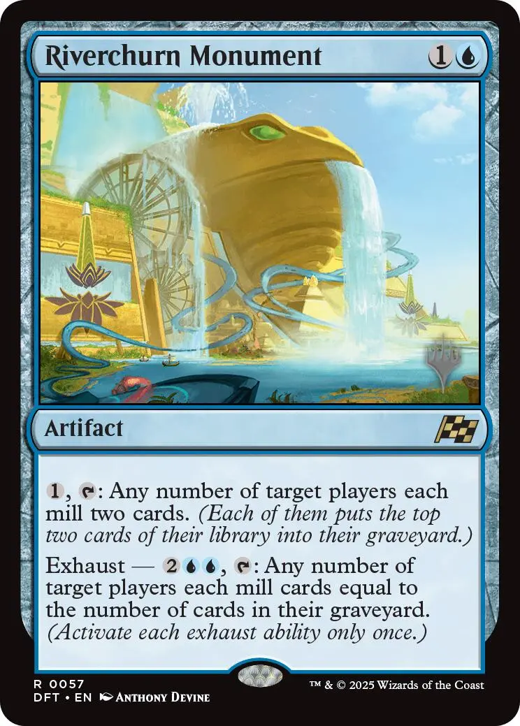 Riverchurn Monument (Promo Pack) [Aetherdrift Promos] 1