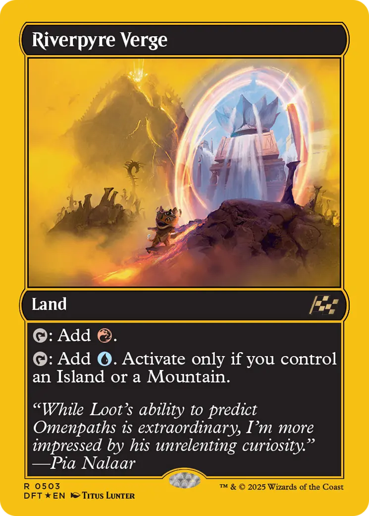 Riverpyre Verge (First-Place Foil) [Aetherdrift] 1