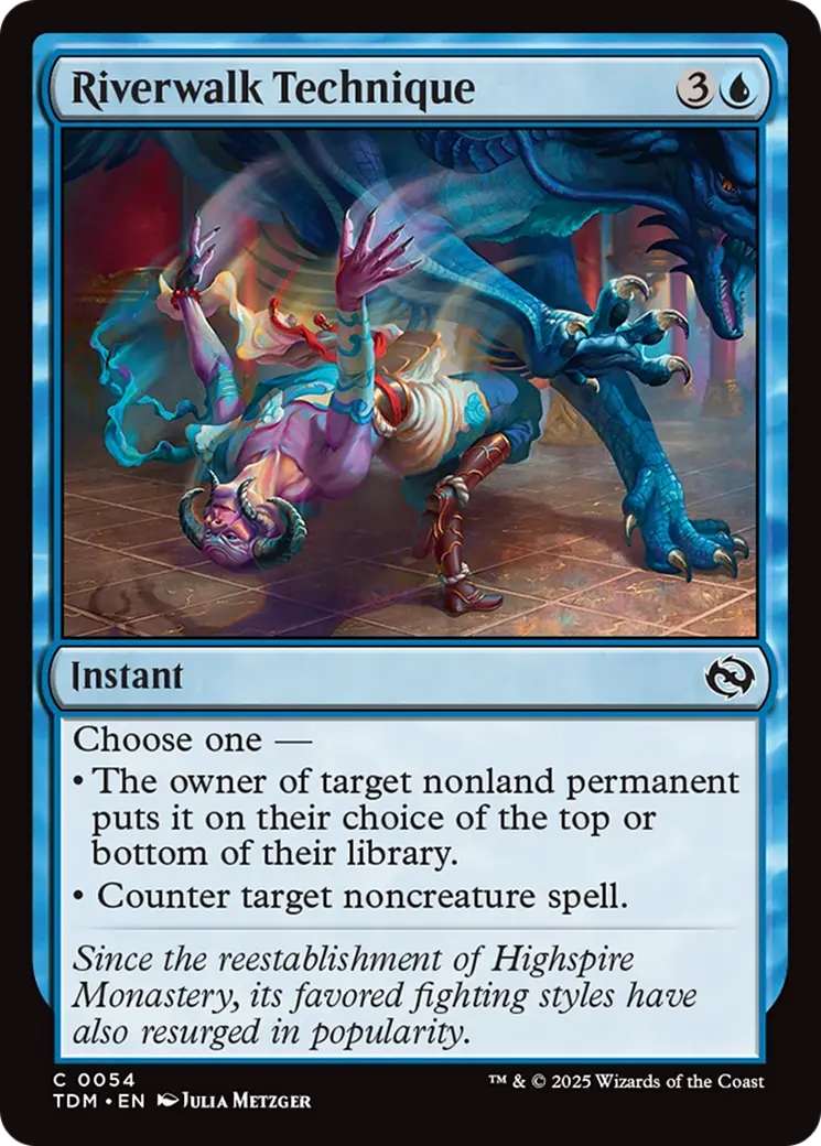 Riverwalk Technique [Tarkir: Dragonstorm] 1