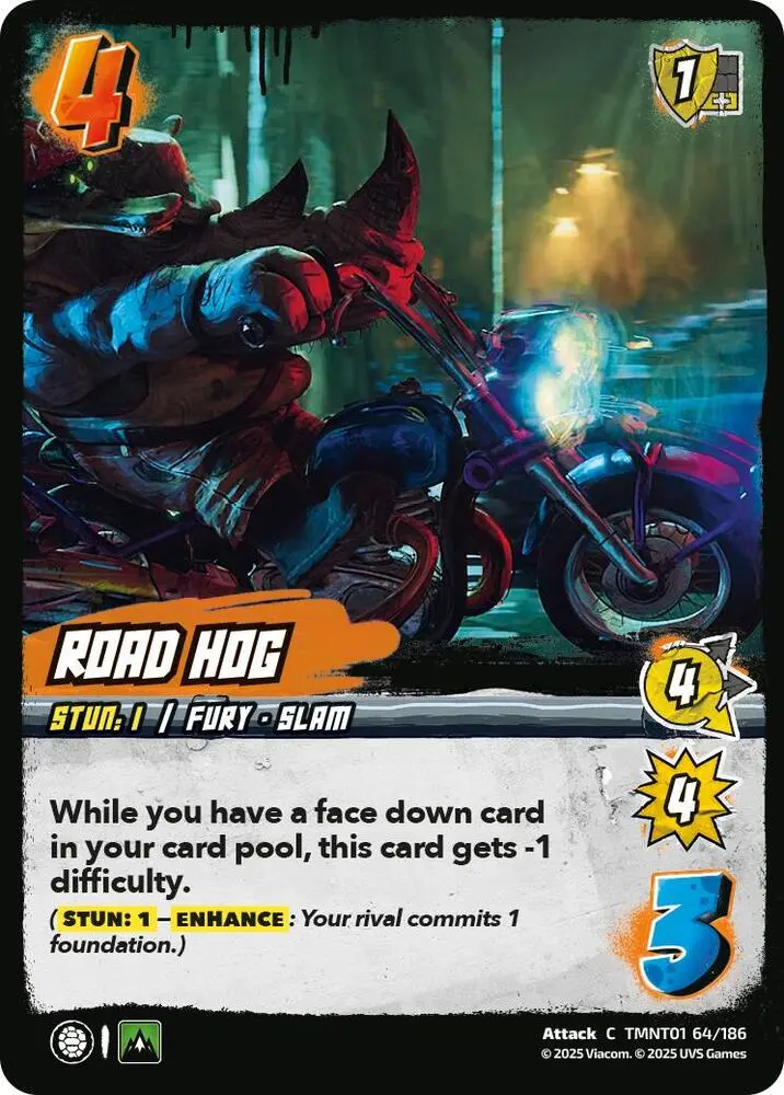 Road Hog - Teenage Mutant Ninja Turtles (Tmnt) 1