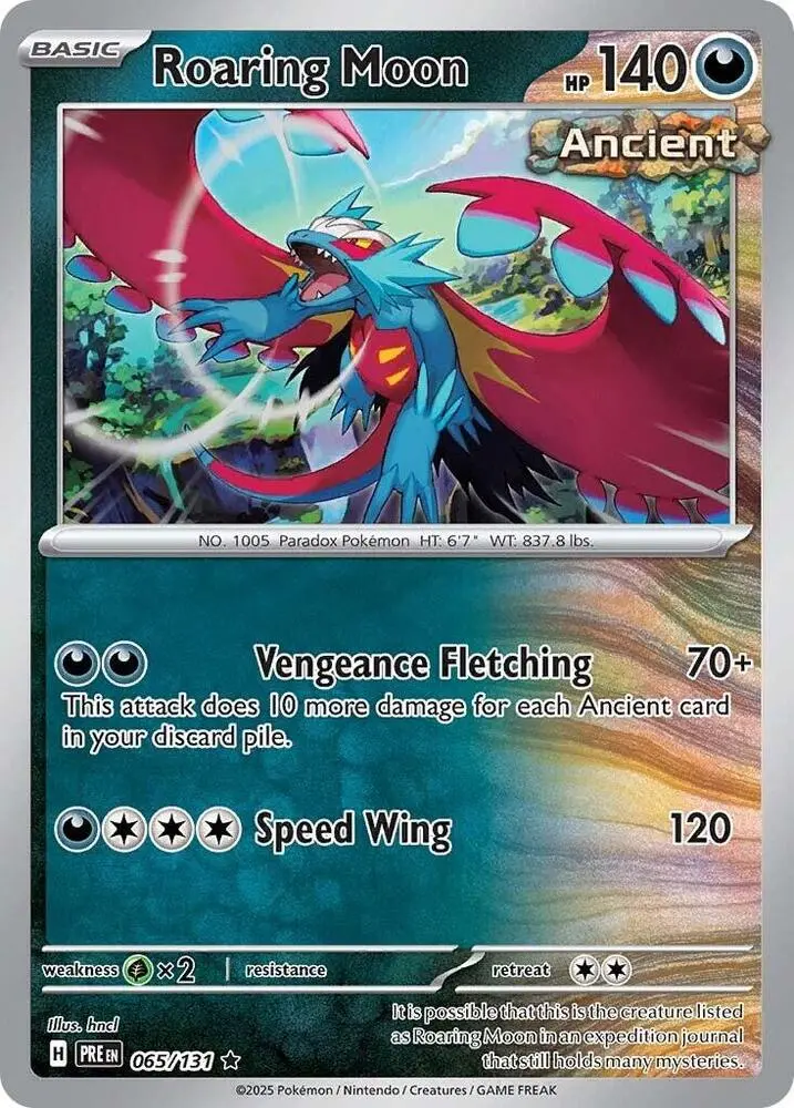 Roaring Moon (065/131) [Scarlet & Violet: Prismatic Evolutions] 1