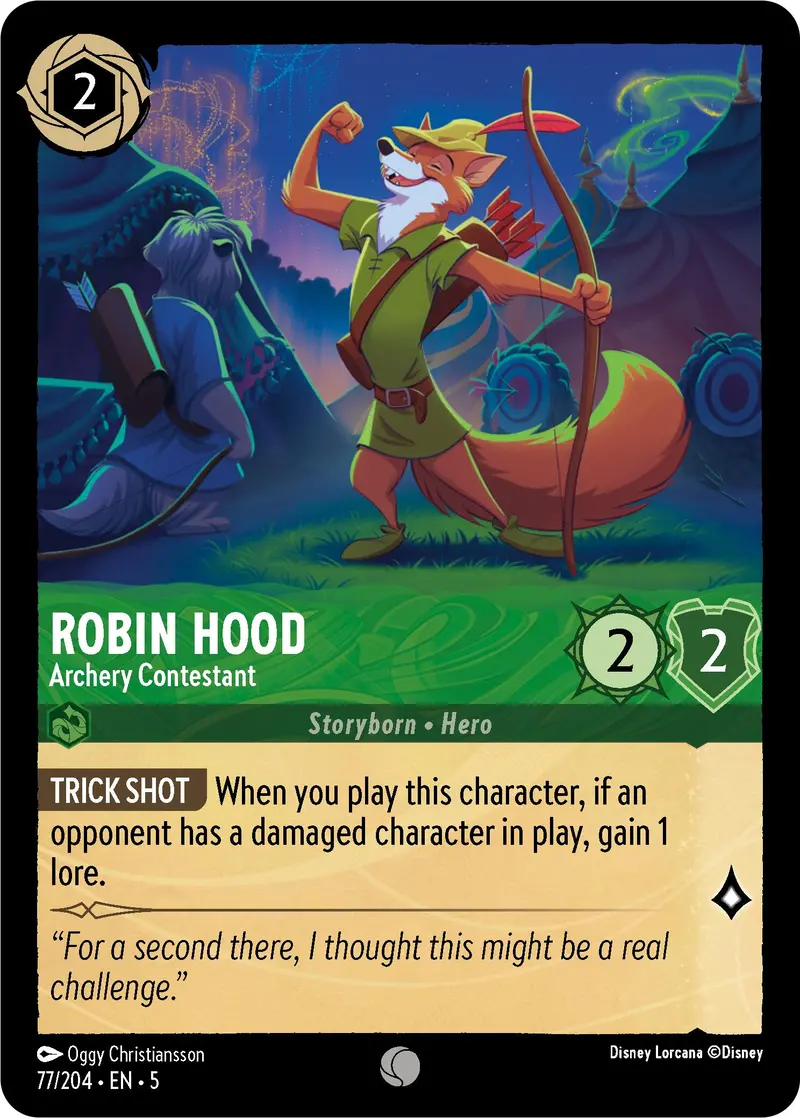 Robin Hood - Archery Contestant (77/204) [Shimmering Skies] 1
