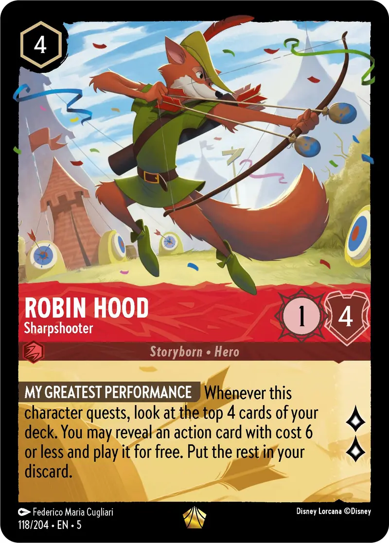 Robin Hood - Sharpshooter (118/204) [Shimmering Skies] 1