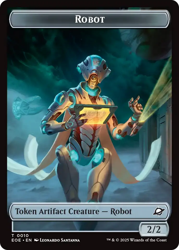 Robot // Drone Double-Sided Token [Edge Of Eternities Tokens] 1