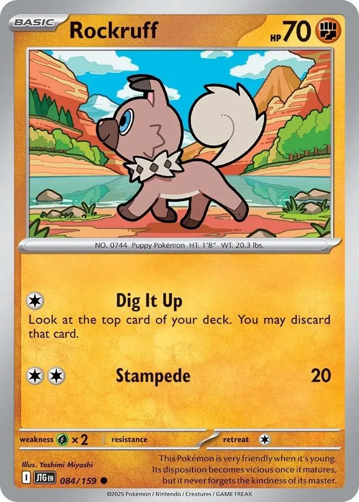 Rockruff (084/159) [Scarlet & Violet: Journey Together] 1