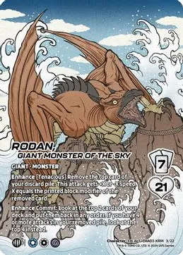 Rodan, Giant Monster Of The Sky - Alternate Art - Foil 1