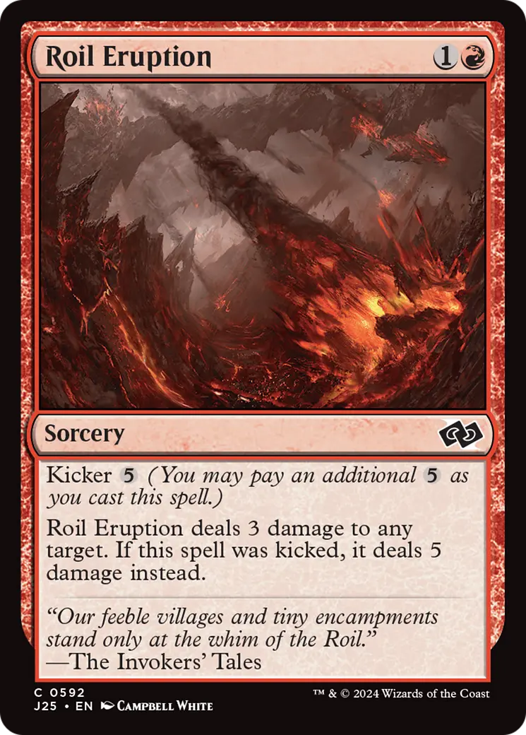 Roil Eruption [Foundations Jumpstart] 1