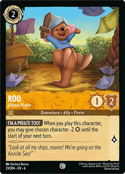 Roo - Littlest Pirate (23/204) [Azurite Sea] 1