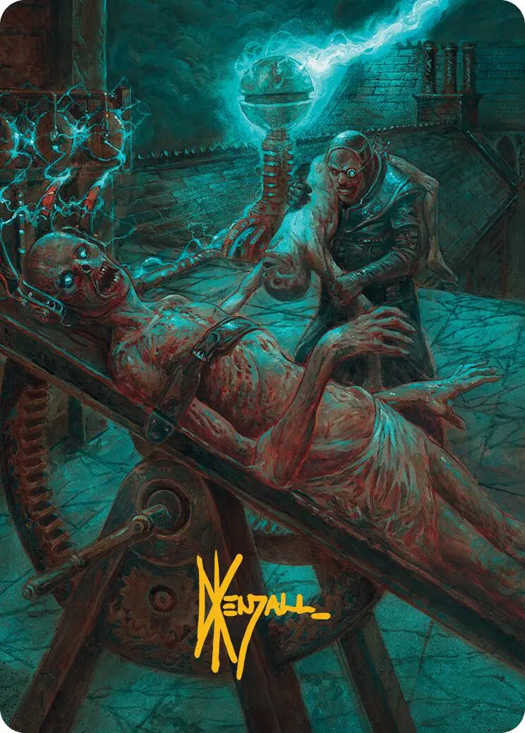 Rooftop Storm Art Card (Gold-Stamped Signature) [Innistrad Remastered Art Series] 1
