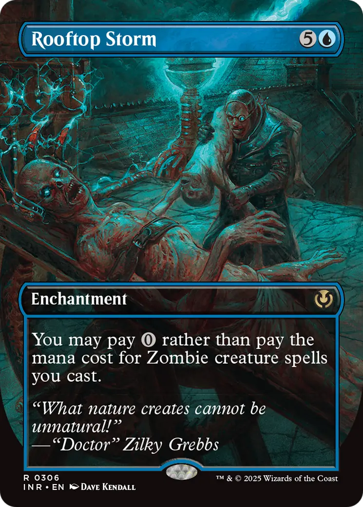 Rooftop Storm (Borderless) [Innistrad Remastered] 1