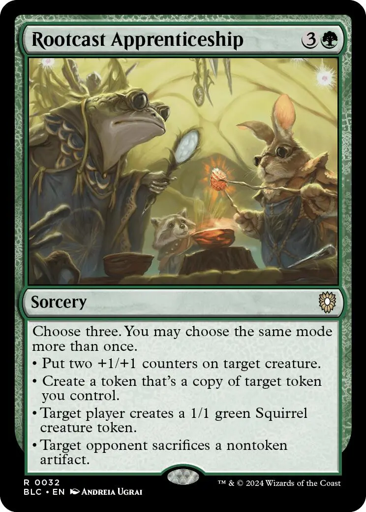 Rootcast Apprenticeship [Bloomburrow Commander] 1