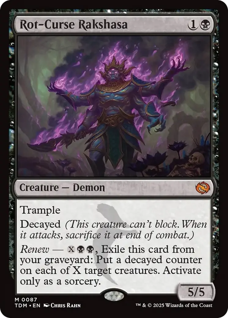 Rot-Curse Rakshasa [Tarkir: Dragonstorm] 1