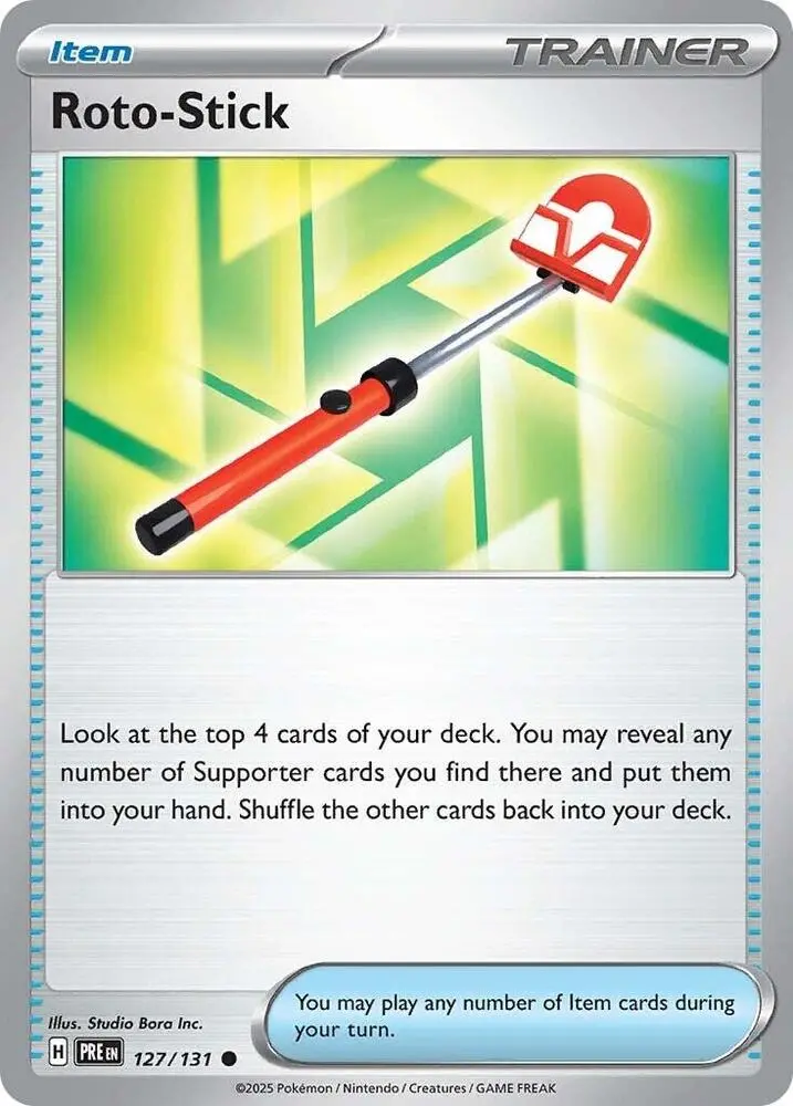 Roto-Stick (127/131) [Scarlet & Violet: Prismatic Evolutions] 1
