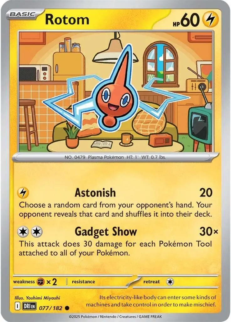 Rotom (077/182) [Scarlet & Violet: Destined Rivals] 1