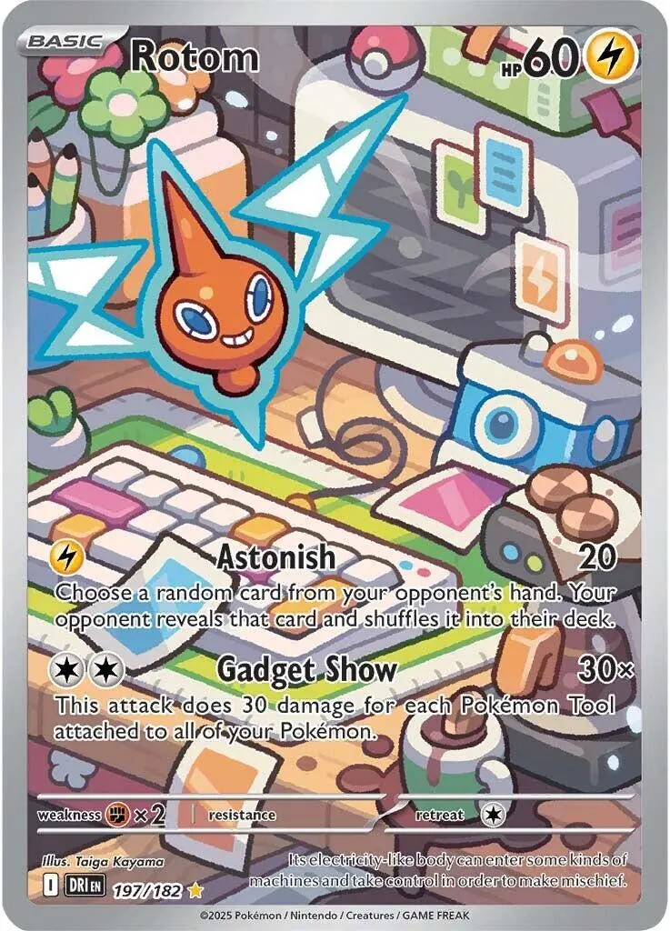 Rotom (197/182) [Scarlet & Violet: Destined Rivals] 1