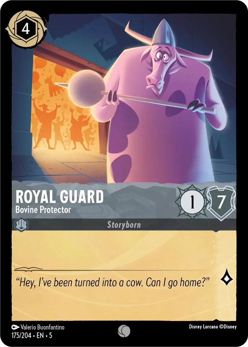 Royal Guard - Bovine Protector (175/204) [Shimmering Skies] 1