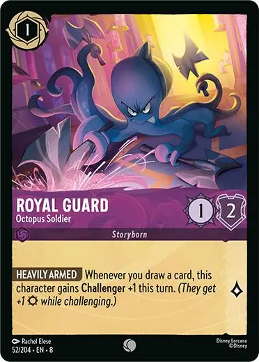 Royal Guard - Octopus Soldier (52/204) [Reign Of Jafar] 1