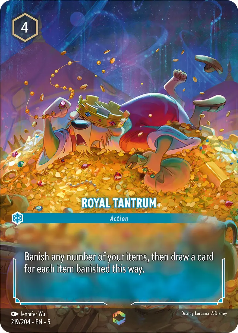Royal Tantrum (Enchanted) (219/204) [Shimmering Skies] 1