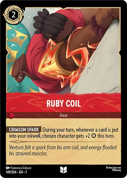 Ruby Coil (149/204) [Archazia's Island] 1