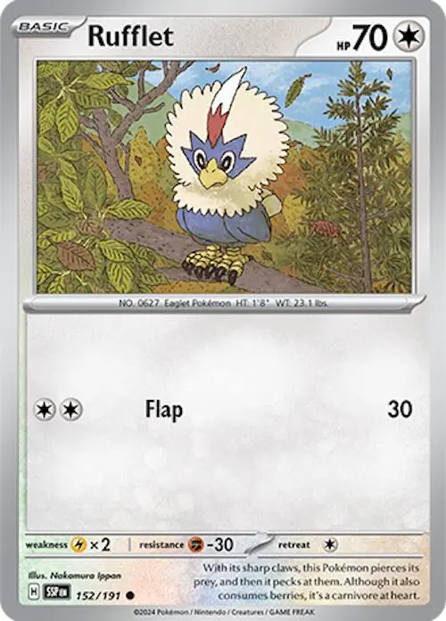 Rufflet (152/191) [Scarlet & Violet: Surging Sparks] 1