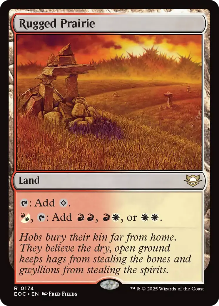 Rugged Prairie [Edge Of Eternities Commander] 1