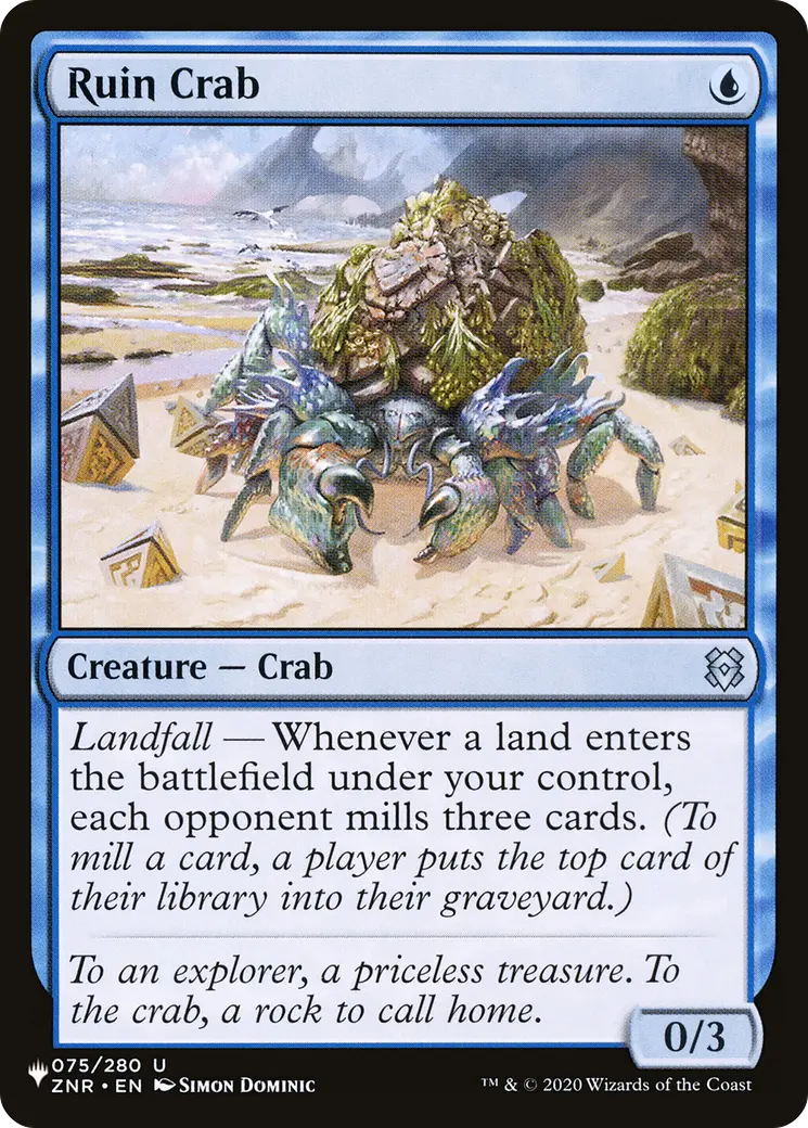 Ruin Crab [The List] 1
