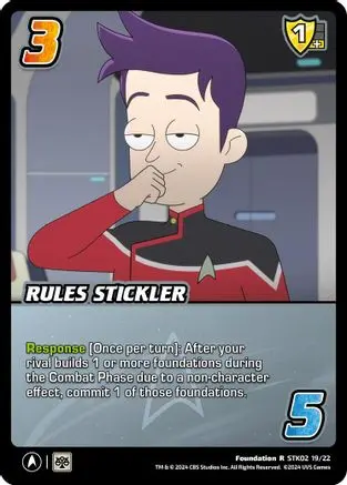 Rules Stickler - Stk02 19/22 - R - Holofoil 1