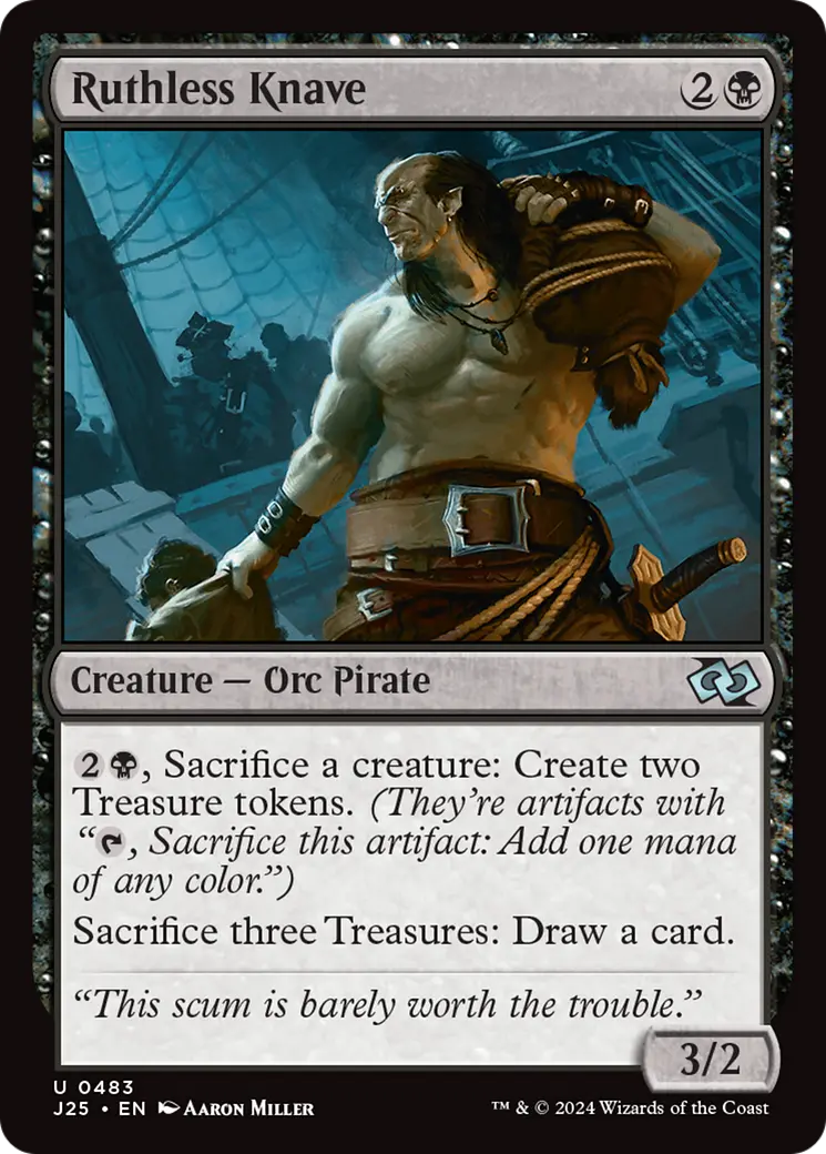 Ruthless Knave [Foundations Jumpstart] 1