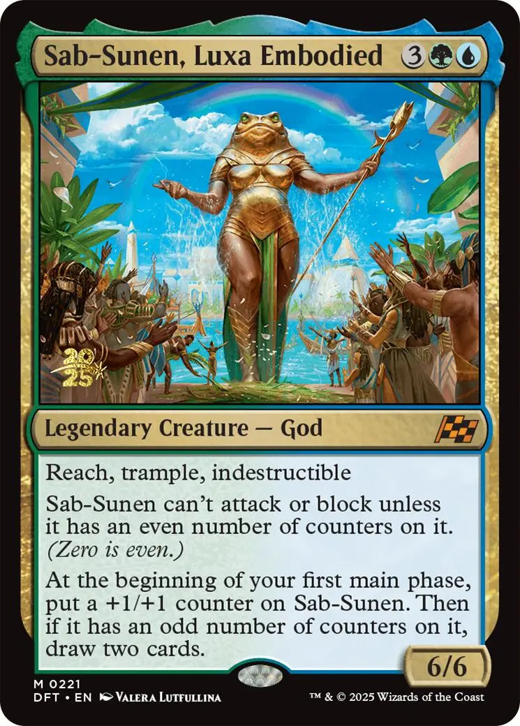 Sab-Sunen, Luxa Embodied [Aetherdrift Prerelease Promos] 1
