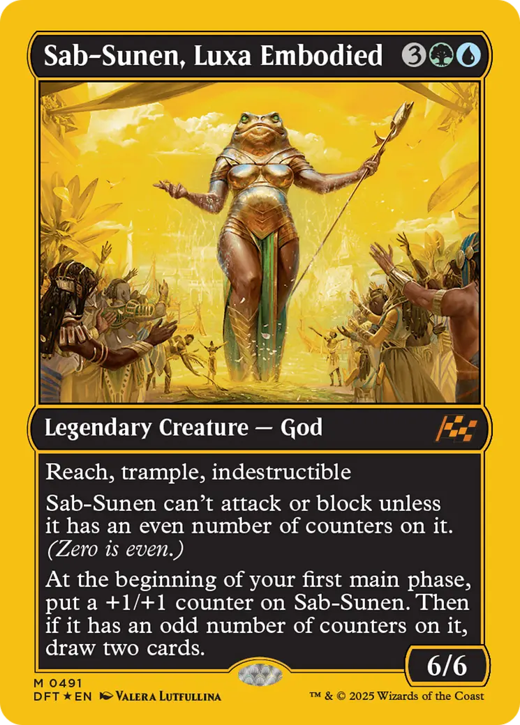 Sab-Sunen, Luxa Embodied (First-Place Foil) [Aetherdrift] 1