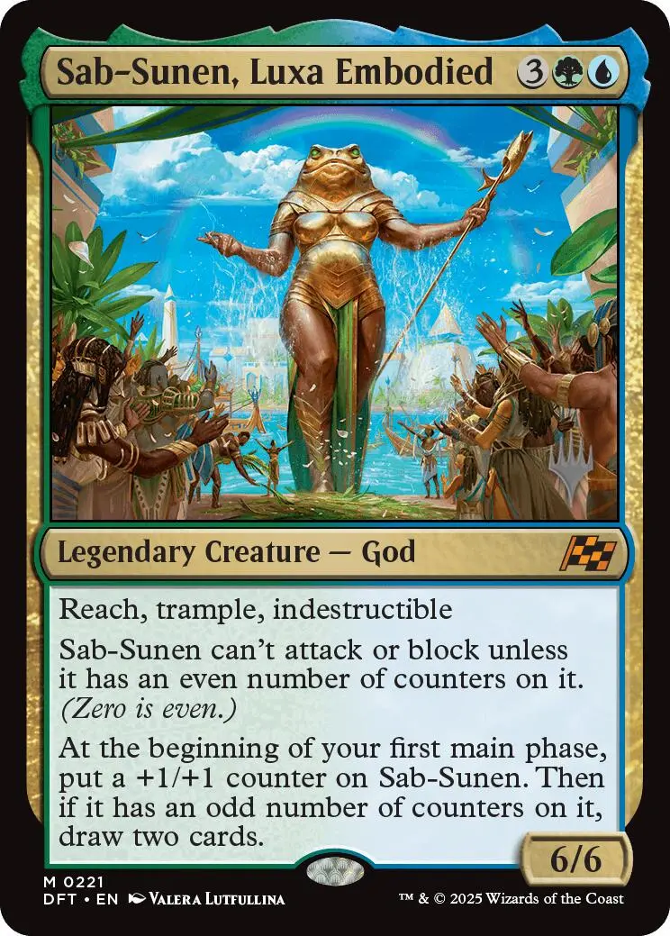 Sab-Sunen, Luxa Embodied (Promo Pack) [Aetherdrift Promos] 1