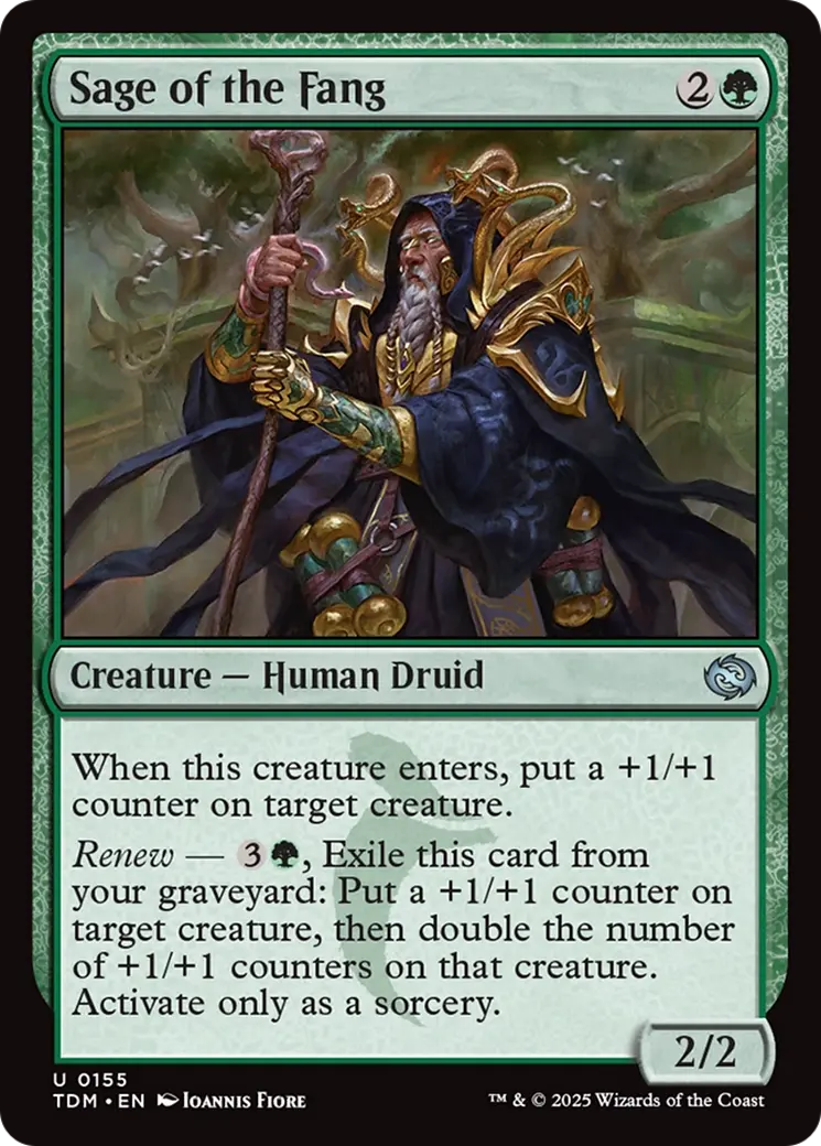 Sage Of The Fang [Tarkir: Dragonstorm] 1