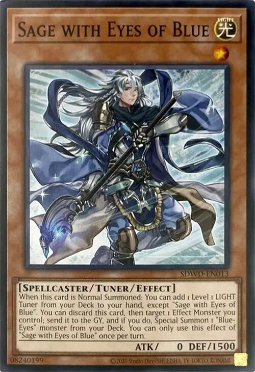 Sage With Eyes Of Blue (Unlimited Misprint) [Sdwd-En013] Common 1