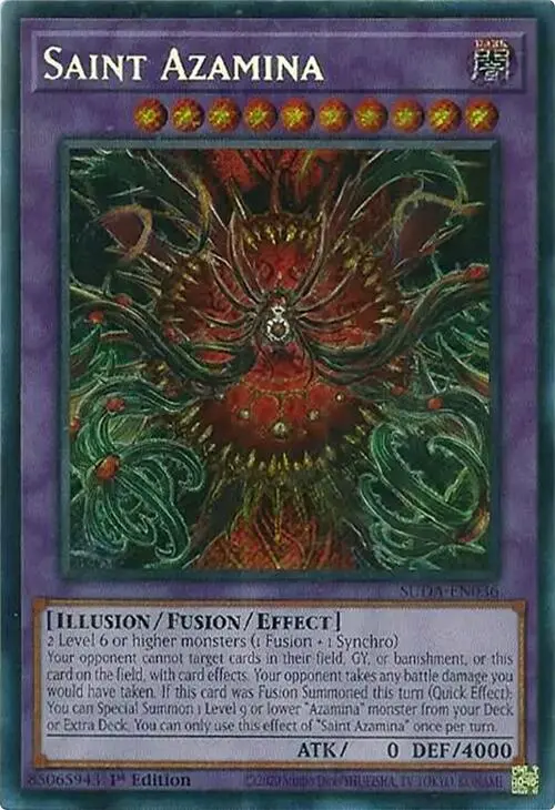 Saint Azamina [Suda-En036] Secret Rare 1