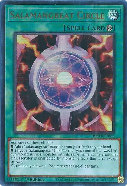 Salamangreat Circle (Ur) [Ra03-En066] Ultra Rare 1
