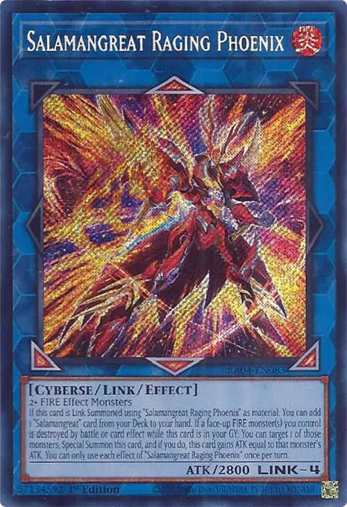 Salamangreat Raging Phoenix [Ra04-En083] Secret Rare 1