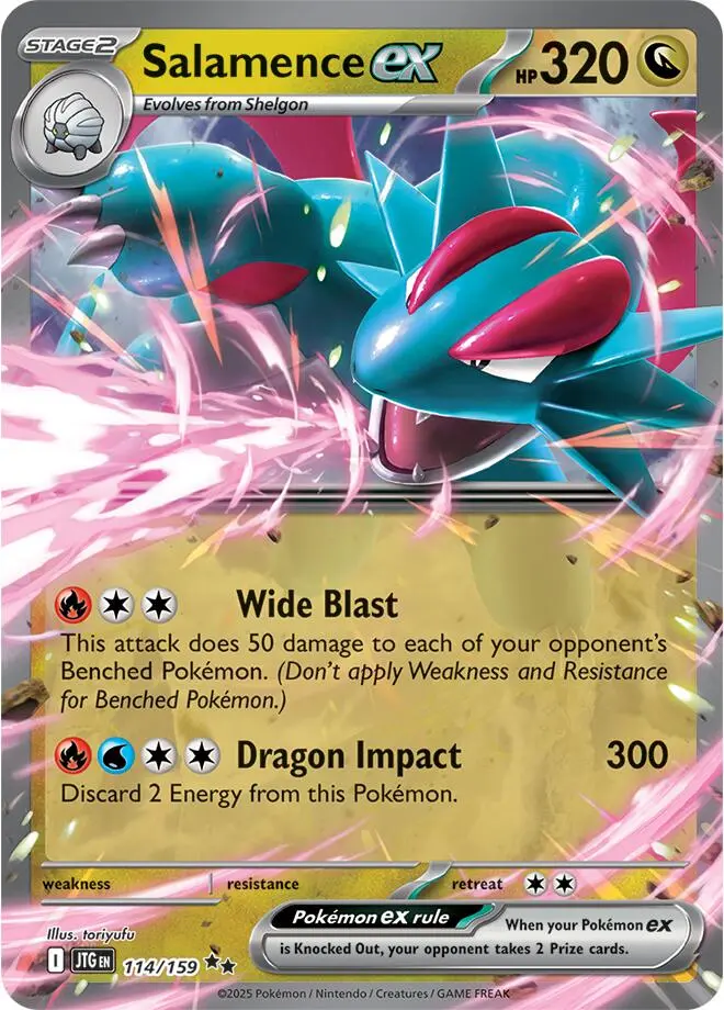 Salamence Ex (114/159) [Scarlet & Violet: Journey Together] 1