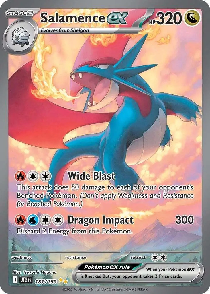 Salamence Ex (187/159) [Scarlet & Violet: Journey Together] 1