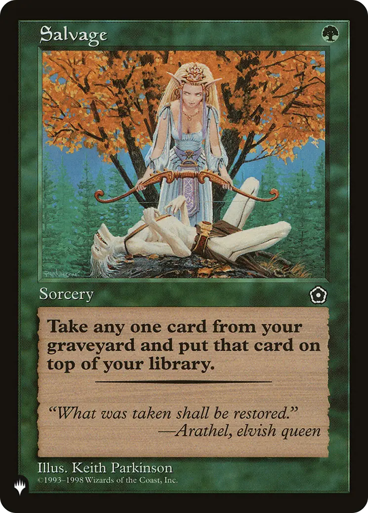 Salvage [The List] 1