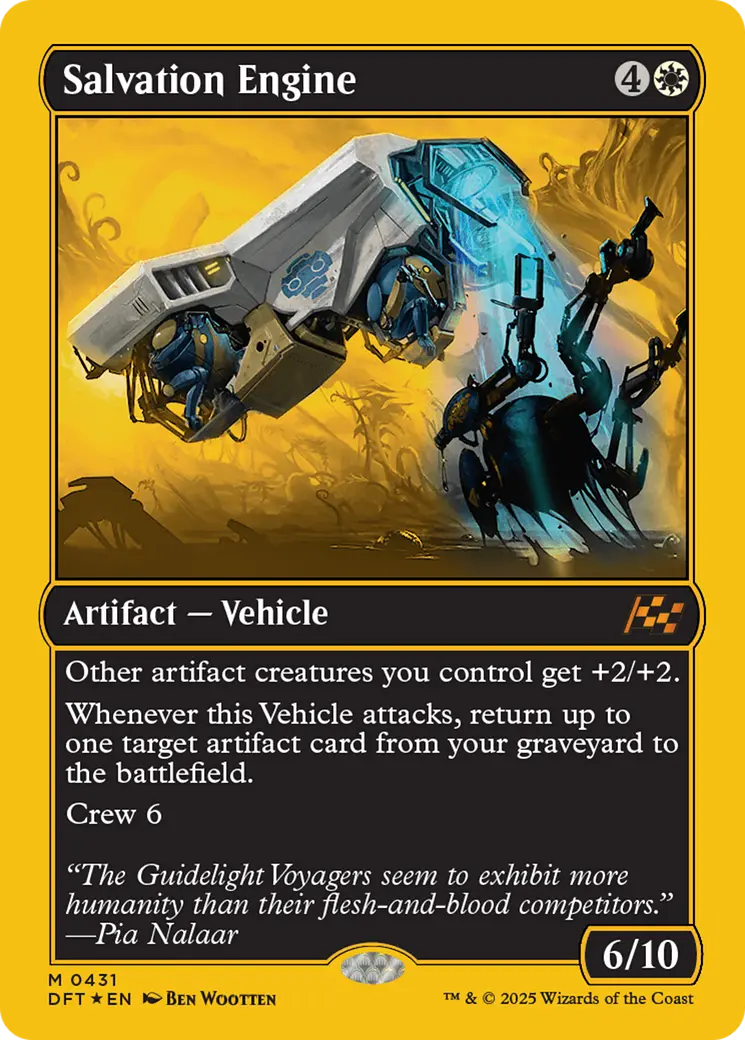 Salvation Engine (First-Place Foil) [Aetherdrift] 1