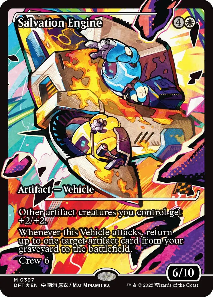 Salvation Engine (Showcase) (Japanese) [Aetherdrift] 1