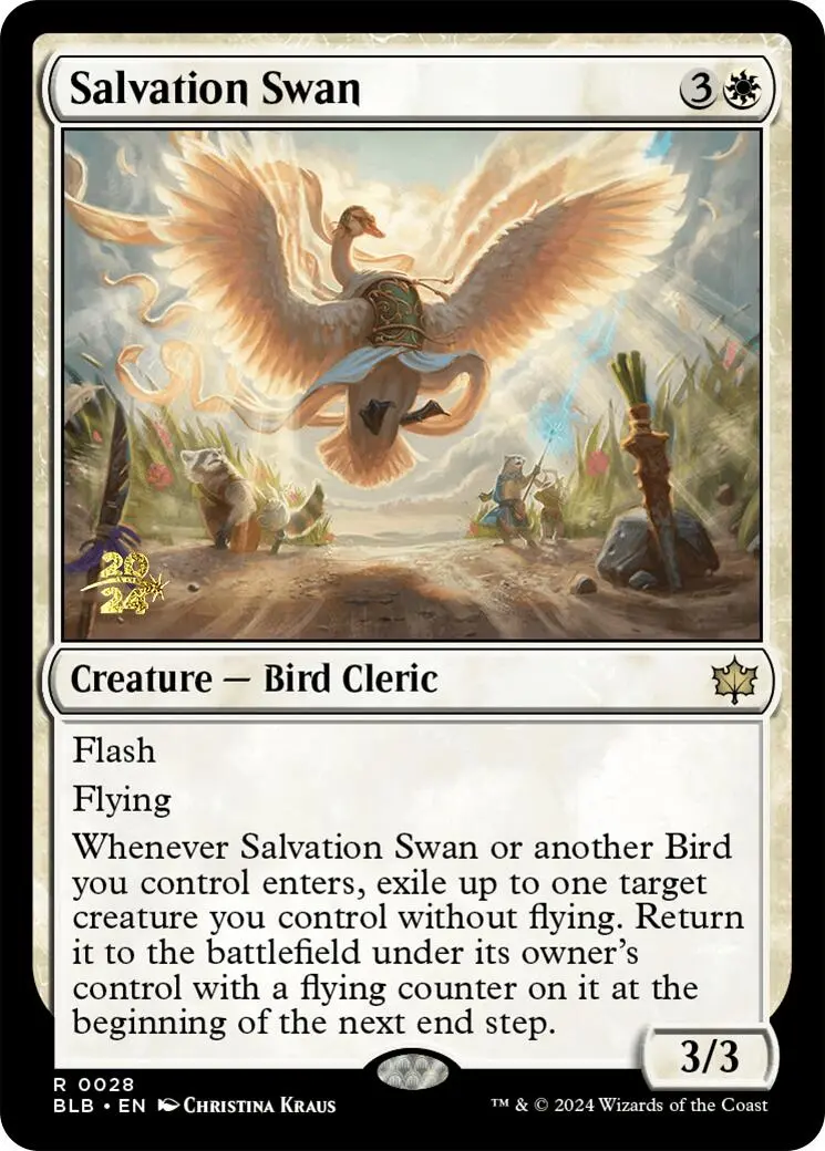 Salvation Swan [Bloomburrow Prerelease Promos] 1