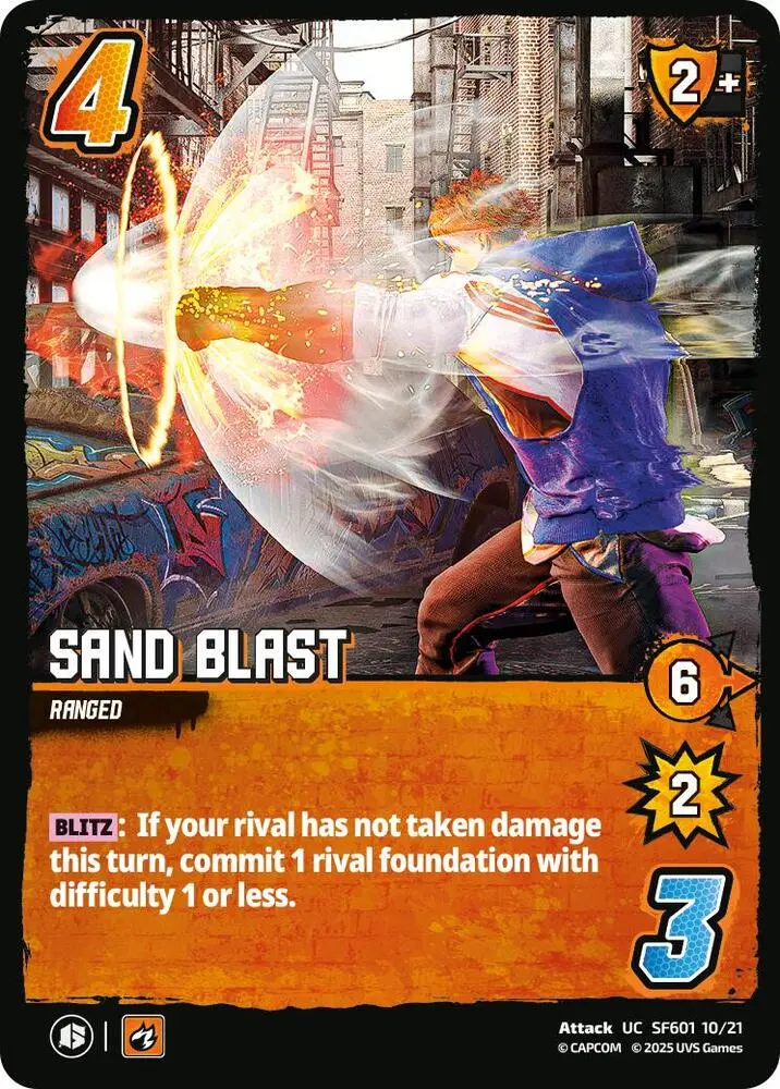 Sand Blast - Challenger Series: Street Fighter 6 (Sf6) 1
