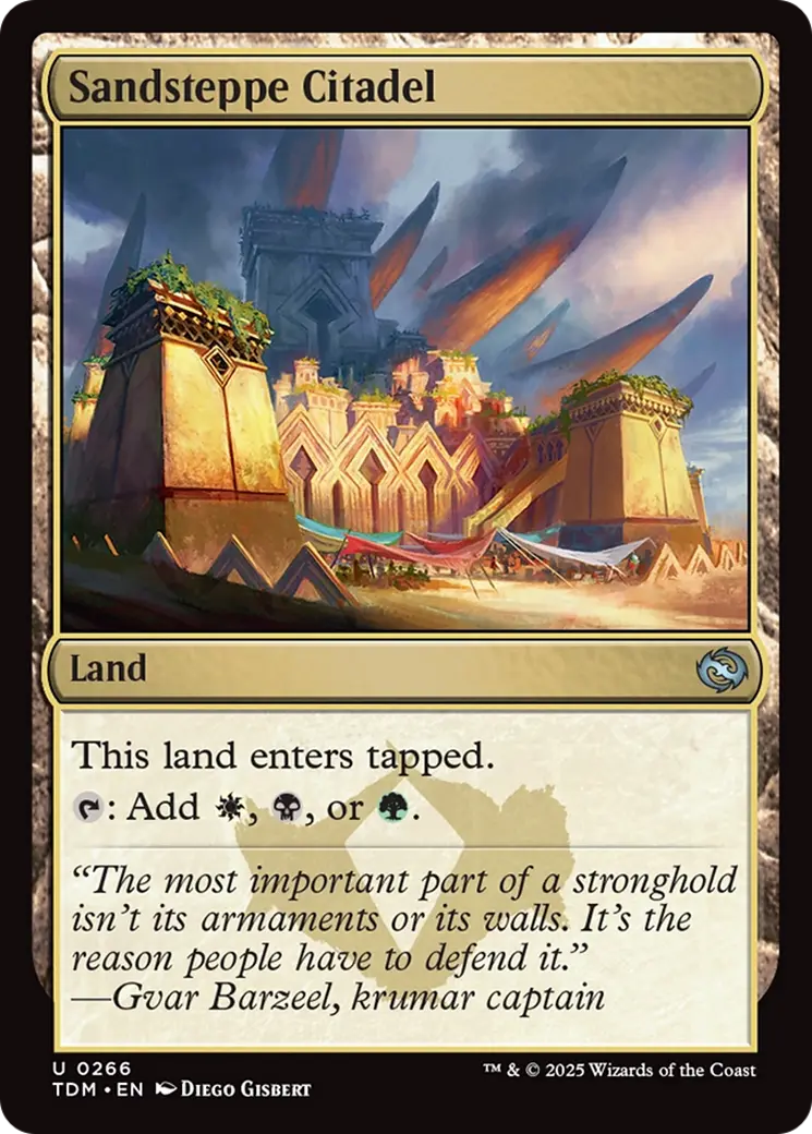 Sandsteppe Citadel [Tarkir: Dragonstorm] 1