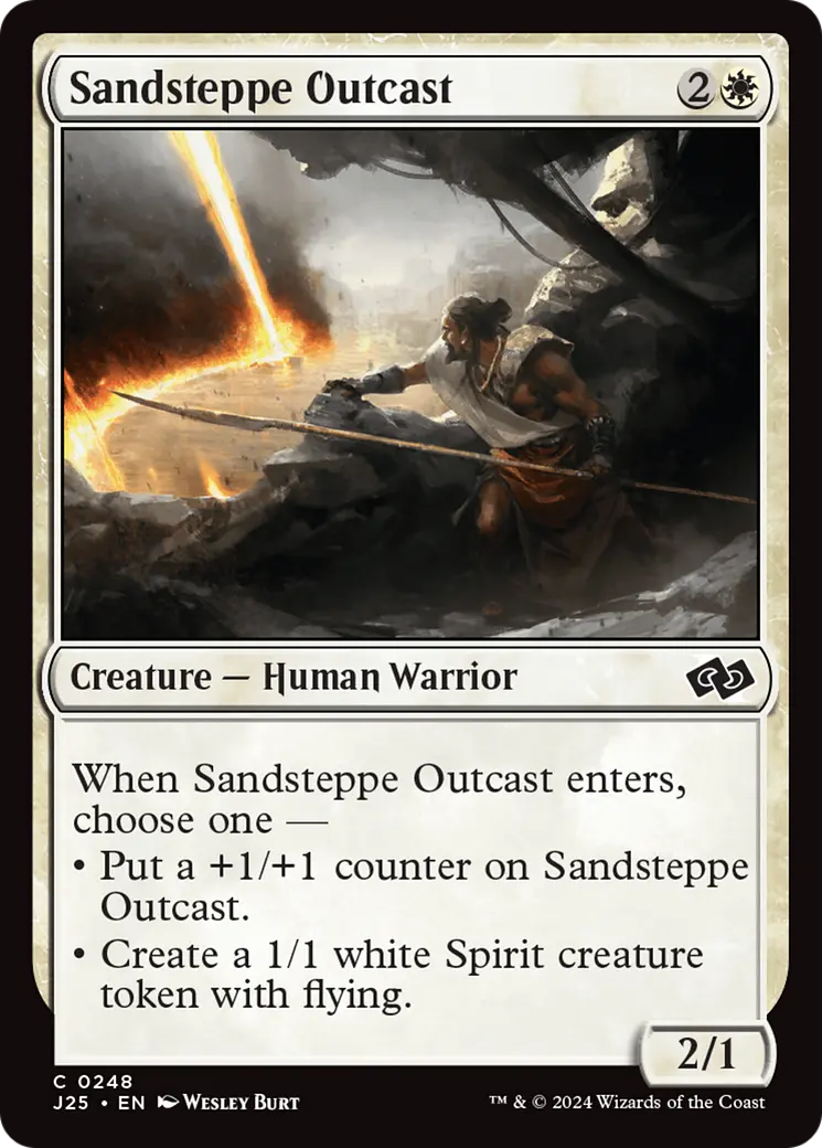 Sandsteppe Outcast [Foundations Jumpstart] 1