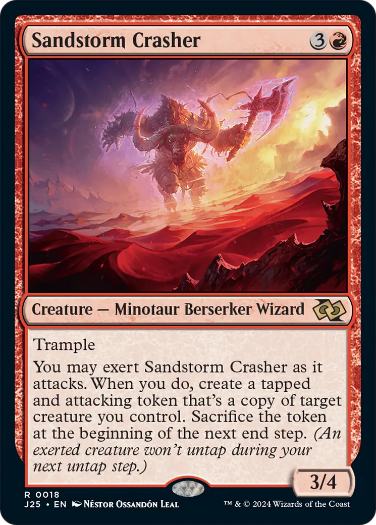 Sandstorm Crasher [Foundations Jumpstart] 1