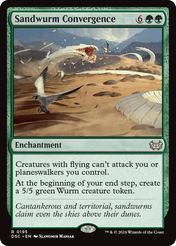 Sandwurm Convergence [Duskmourn: House Of Horror Commander] 1